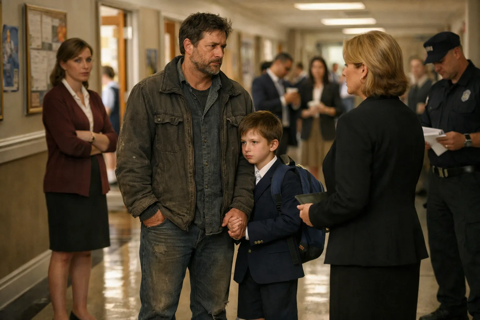 Lo credevano un senzatetto. Poi dissero il suo nome