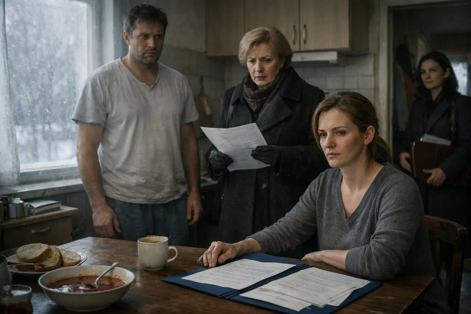 «Sei un peso. Vai via domani.» La mattina dopo se ne andò lui