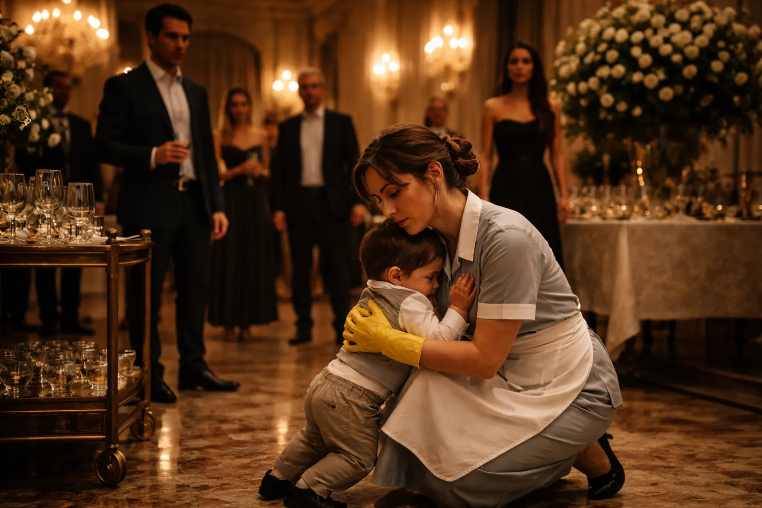 Mio figlio non parlava. Alla festa chiamò “mamma” la domestica