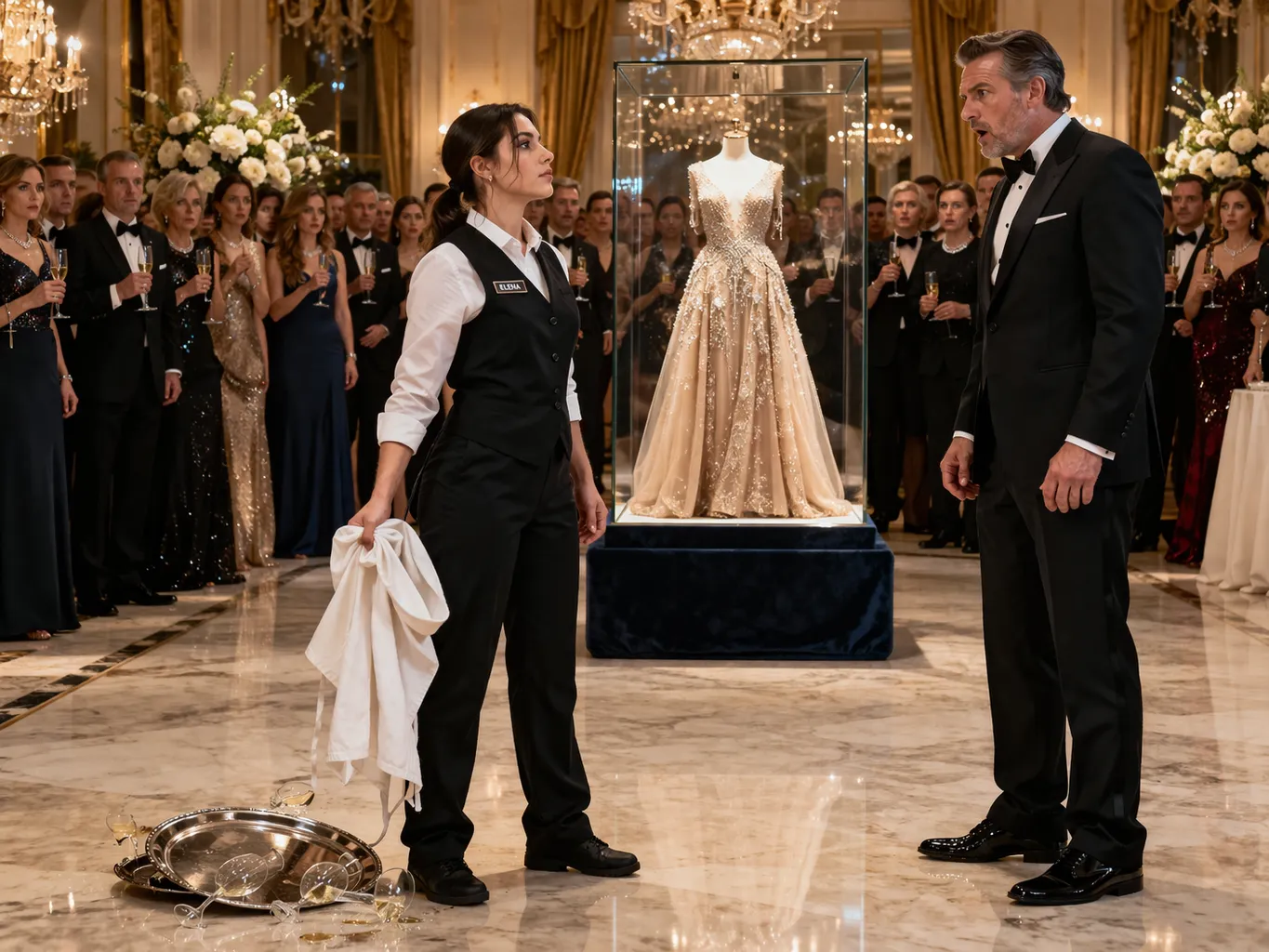 L’uomo ricco umiliò la domestica al gala. Poi lei lo fece tacere