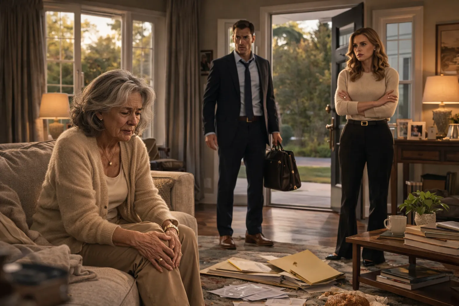 Tornò a casa e trovò sua madre ferita sul divano — allora capì chi sua moglie era davvero