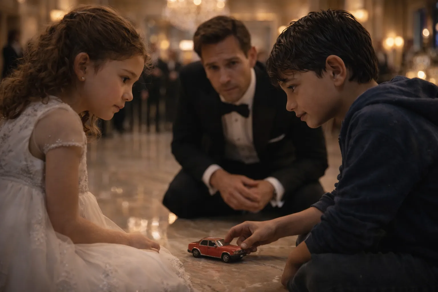 Offrì un milione di dollari perché sua figlia tornasse a parlare — ma fu un bambino povero a trovare la chiave del suo silenzio