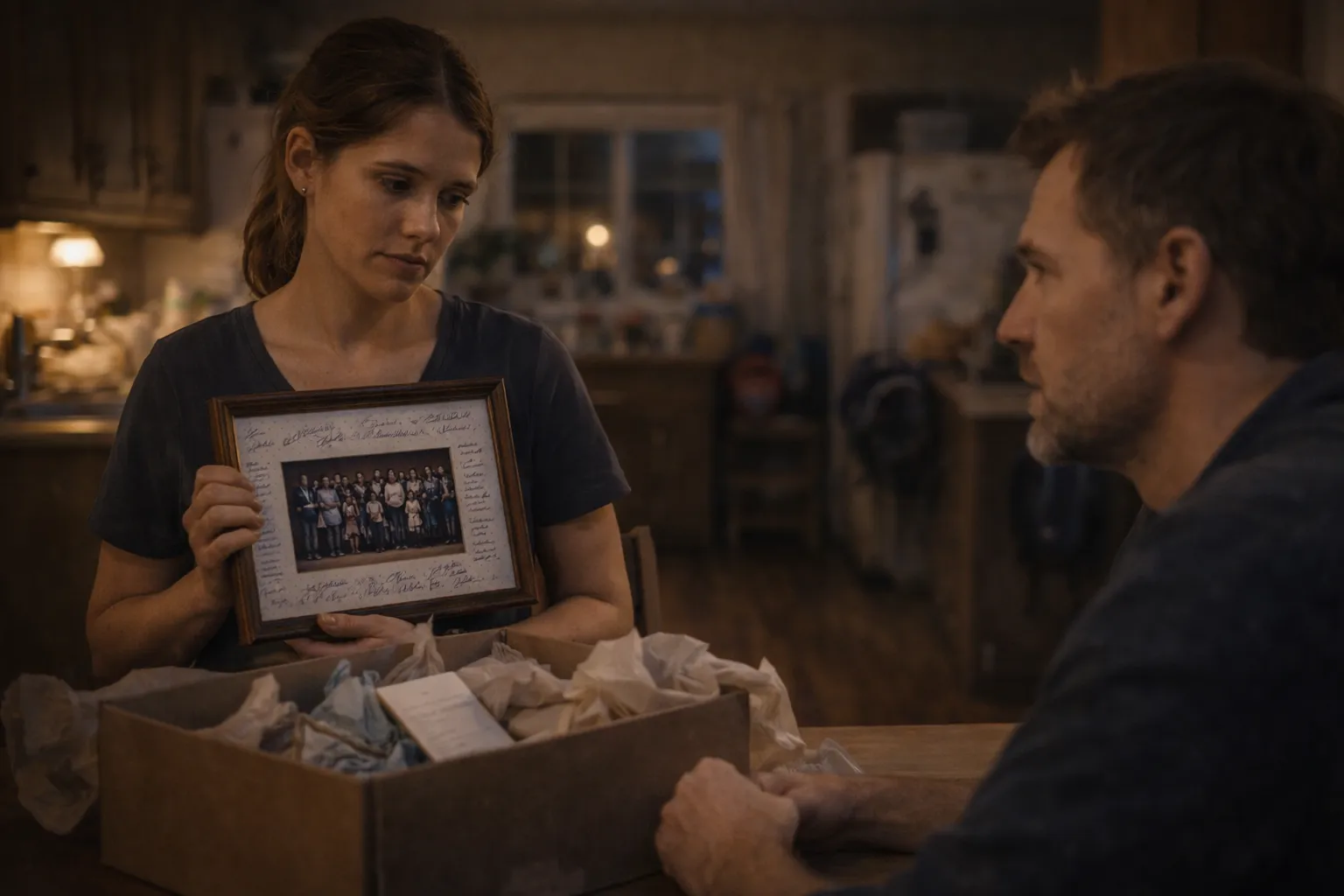 Le dissi che era “solo una casalinga” — poi una scatola arrivata per lei mi mostrò quanto fossi diventato cieco