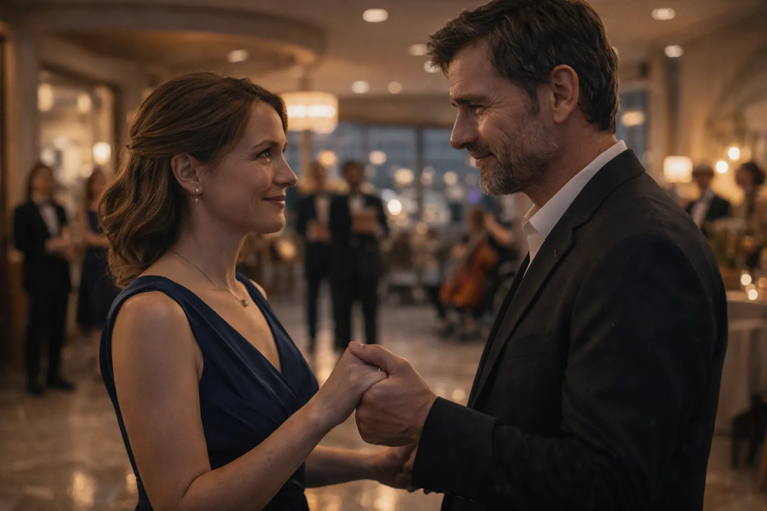 Al ballo di fine anno fu l’unico a chiederle di danzare — trent’anni dopo, fu lei a riconoscere l’uomo che la vita aveva piegato